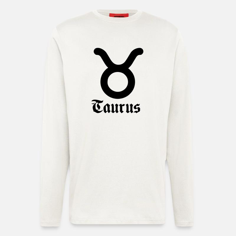 Stier Stier - Langarmshirt - made by SPREAD  - OFF WHITE