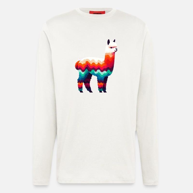 Alpaka - Langarmshirt - made by SPREAD  - OFF WHITE