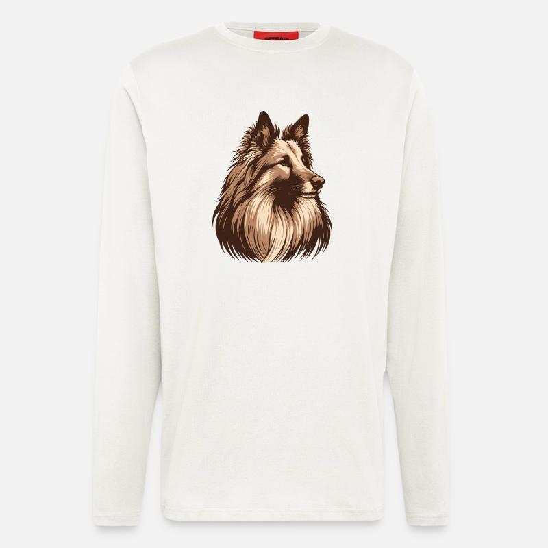 Groenendael - Langarmshirt - made by SPREAD  - OFF WHITE