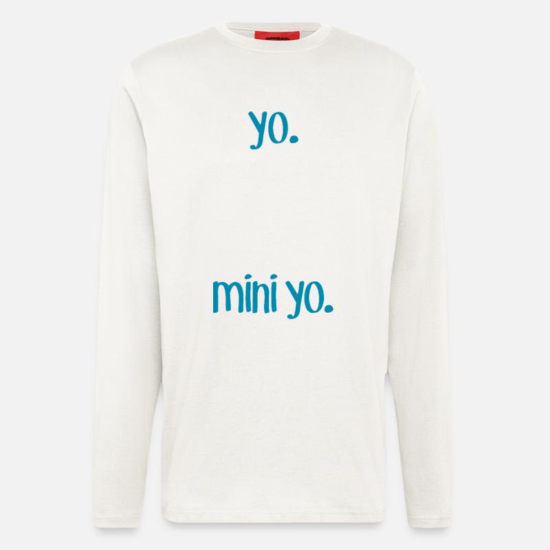 Moi et M Moi - Manches longues bio décontracté fabriqué en UE - OFF WHITE