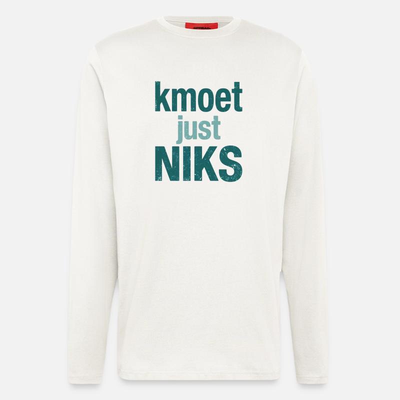 Sie müssen einfach nichts tun - Langarmshirt - made by SPREAD  - OFF WHITE