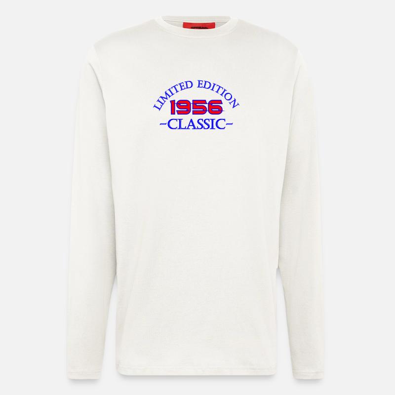1956 Limitierte Klassik - Langarmshirt - made by SPREAD  - OFF WHITE
