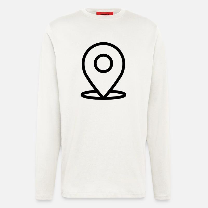 Lokalisierung - Langarmshirt - made by SPREAD  - OFF WHITE