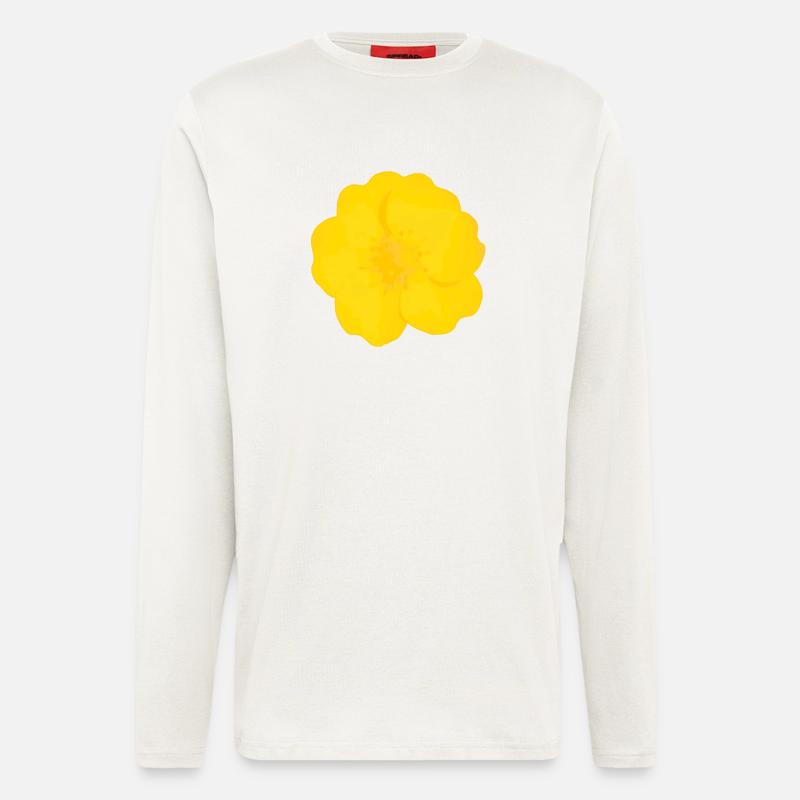 Buttercup Bold - Langarmshirt - made by SPREAD  - OFF WHITE