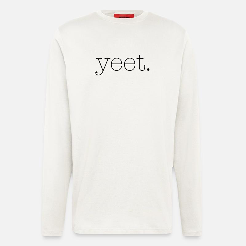 yeet - Longsleeve - made by SPREAD  - OFF WHITE