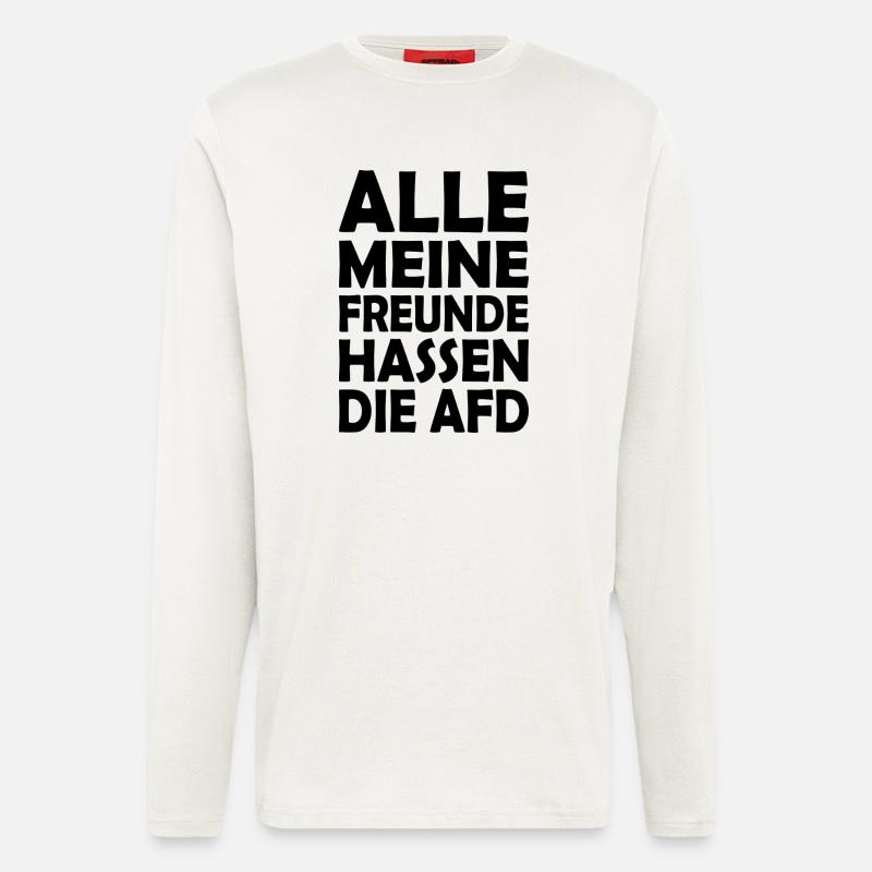afd - Langarmshirt - made by SPREAD  - OFF WHITE
