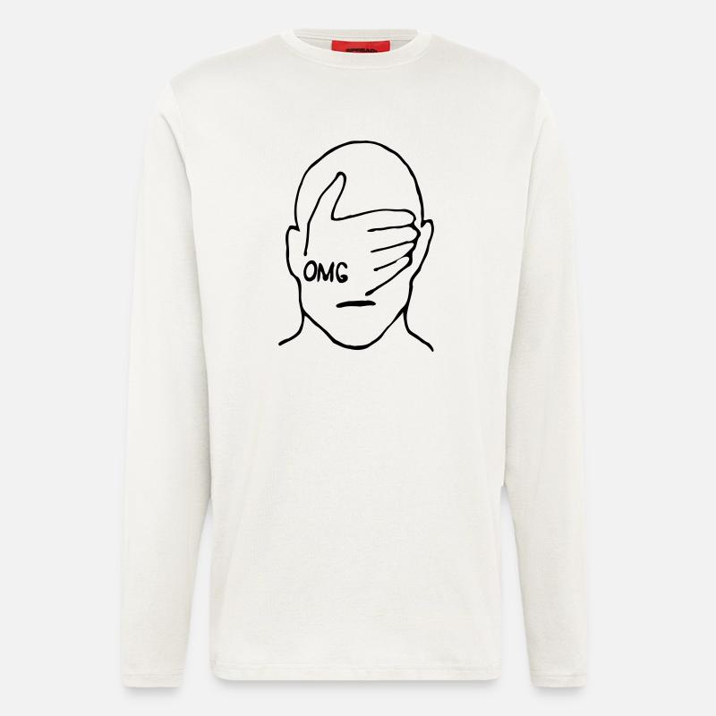 OMG - Langarmshirt - made by SPREAD  - OFF WHITE