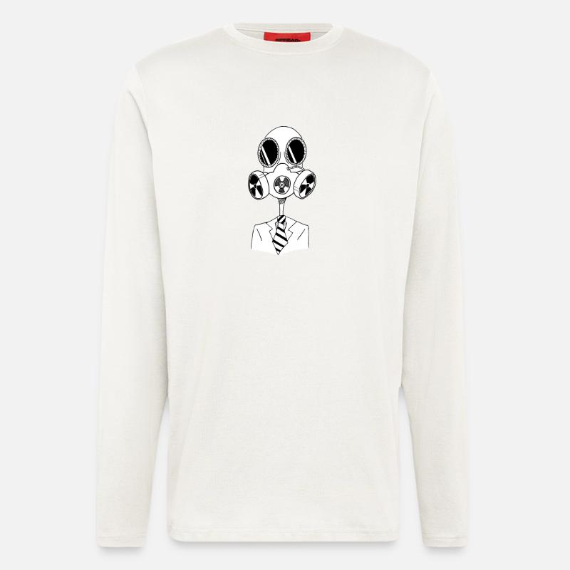 Sake mesh - Langarmshirt - made by SPREAD  - OFF WHITE