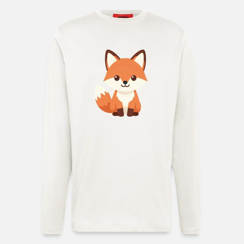 Fuchs - Langarmshirt - made by SPREAD  - OFF WHITE