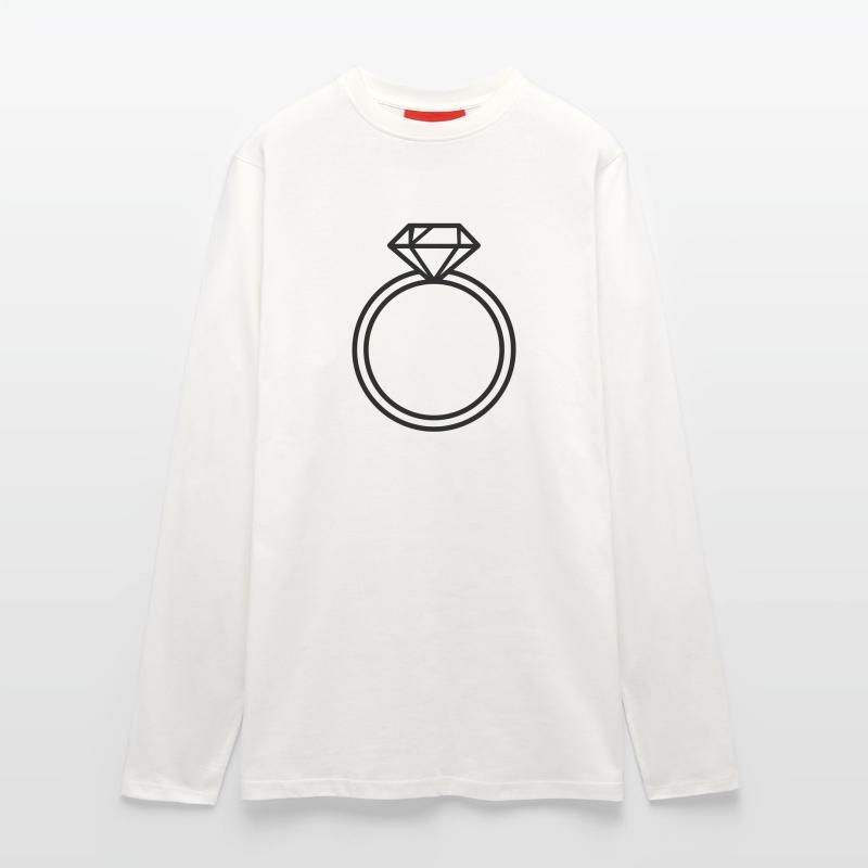 wedding ring, Longsleeve - made by SPREAD 