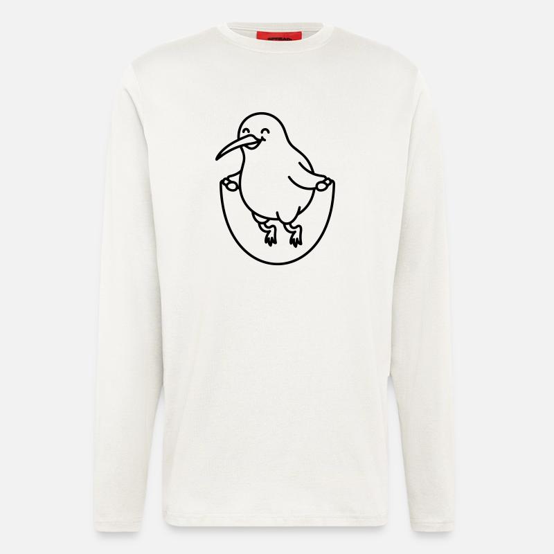 Kiwibird - Langarmshirt - made by SPREAD - OFF WHITE