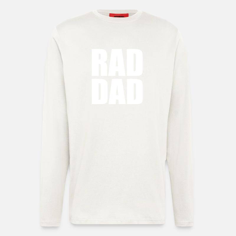 Rad dad - Langarmshirt - made by SPREAD  - OFF WHITE