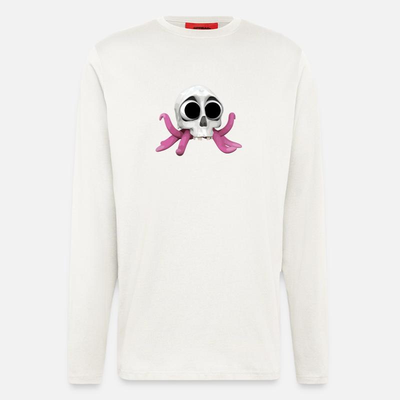 SkullyMops - Langarmshirt - made by SPREAD  - OFF WHITE