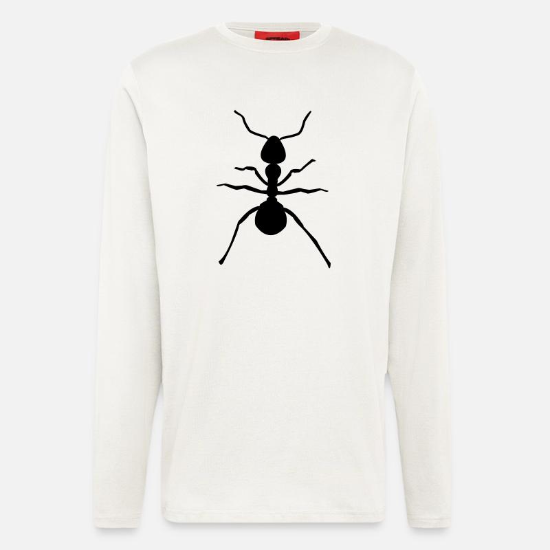 Ameise - Langarmshirt - made by SPREAD  - OFF WHITE