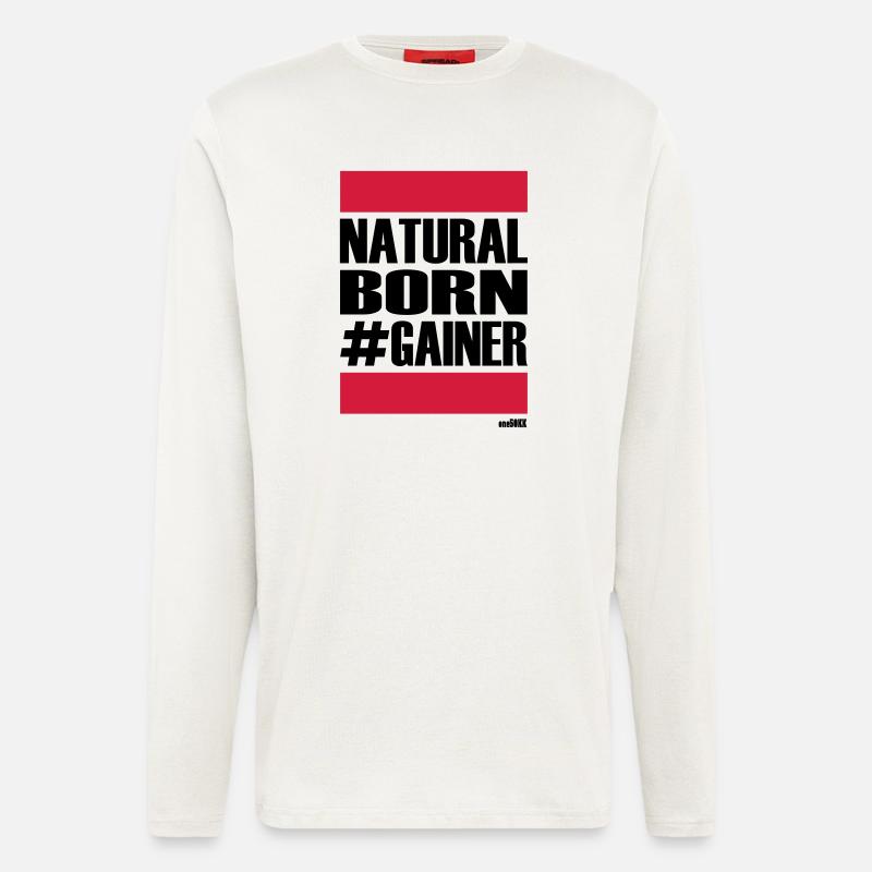 NATURAL BORN GAINER - Langarmshirt - made by SPREAD  - OFF WHITE