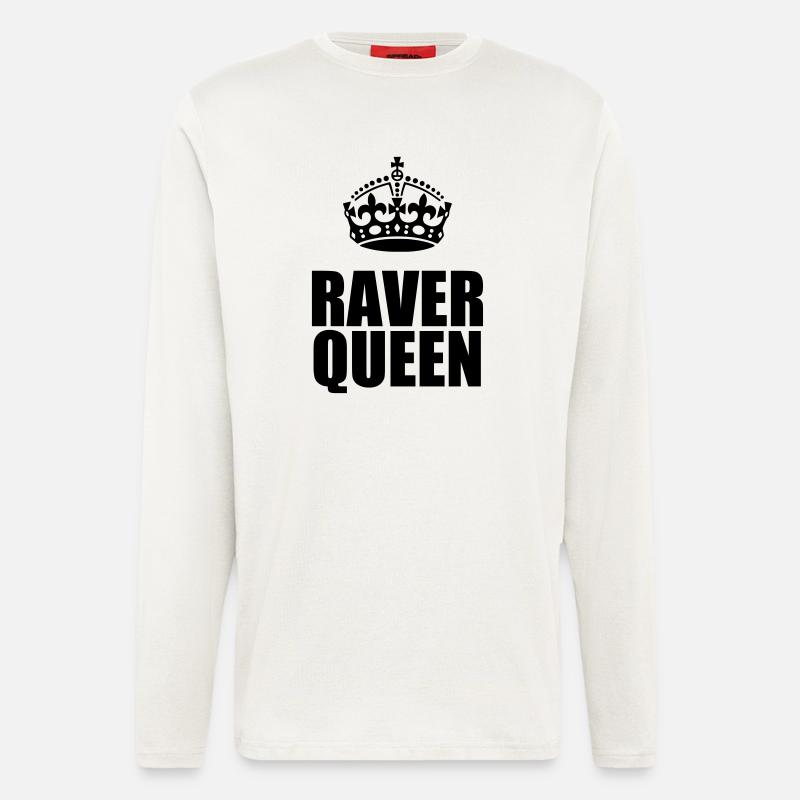 Raver Queen - Langarmshirt - made by SPREAD  - OFF WHITE