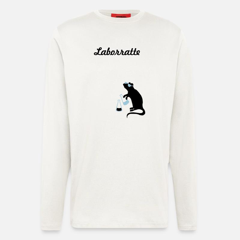 laboratory rat - Longsleeve - made by SPREAD  - OFF WHITE