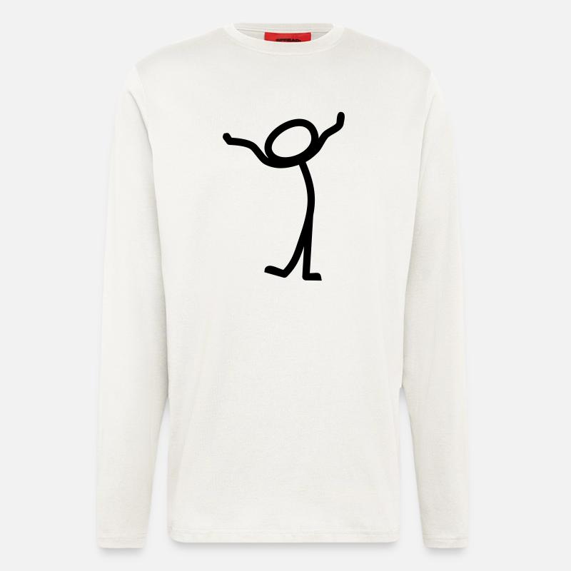 Comic - Langarmshirt - made by SPREAD  - OFF WHITE