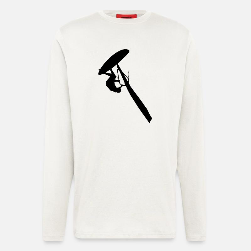 Windsurfer 2 (Vector) - Langarmshirt - made by SPREAD  - OFF WHITE