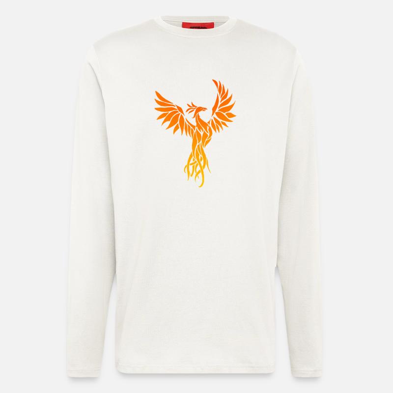 phoenix_2 - Langarmshirt - made by SPREAD  - OFF WHITE
