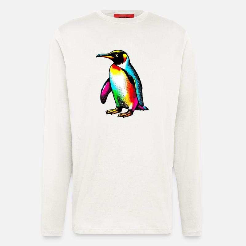 Penguin - Longsleeve - made by SPREAD  - OFF WHITE