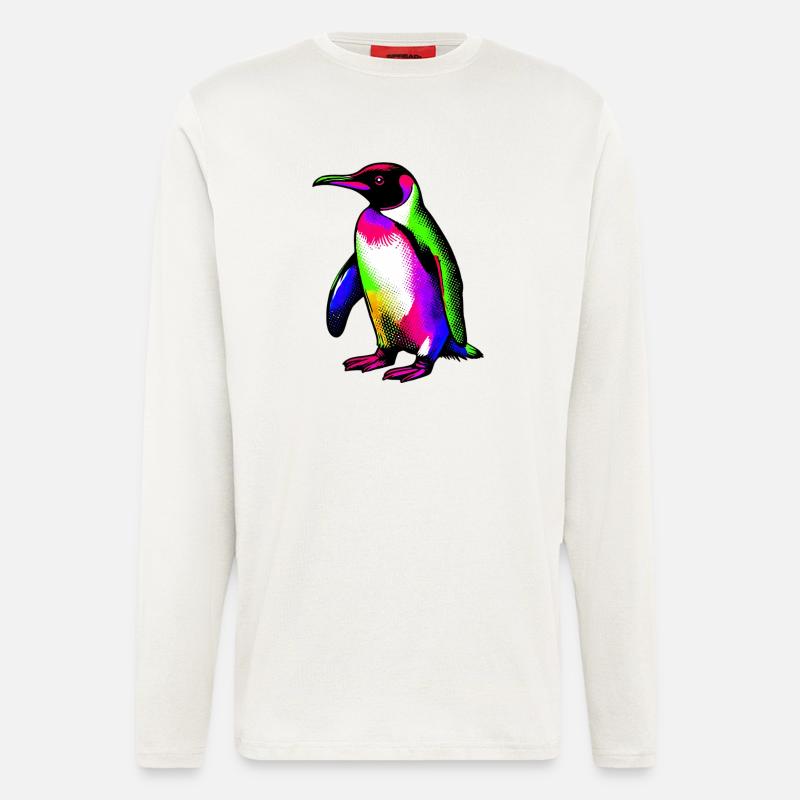 Penguin - Longsleeve - made by SPREAD  - OFF WHITE