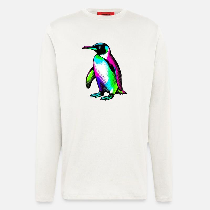 Penguin - Longsleeve - made by SPREAD  - OFF WHITE