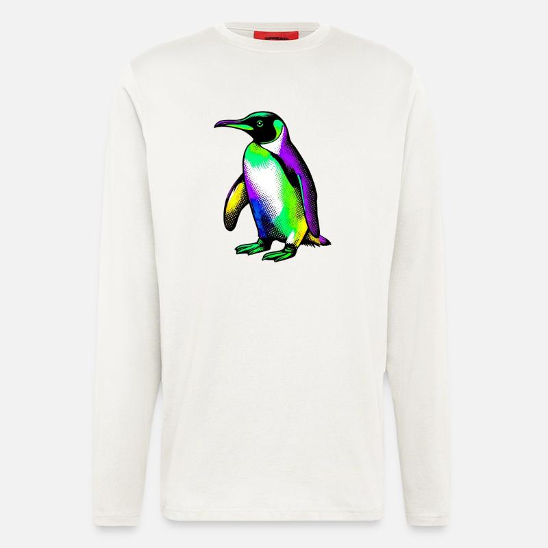 Penguin - Longsleeve - made by SPREAD  - OFF WHITE