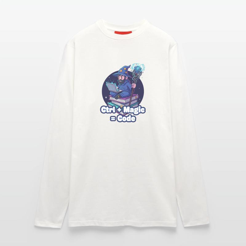 Ctrl Magic Code Wizard Longsleeve - made by SPREAD 