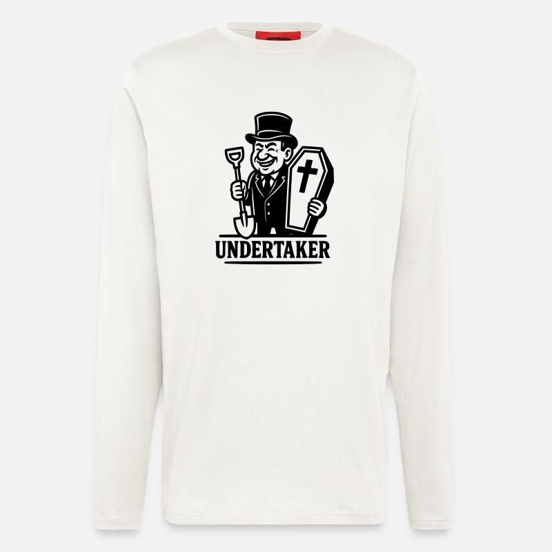Undertaker Undertaker - Longsleeve - made by SPREAD  - OFF WHITE