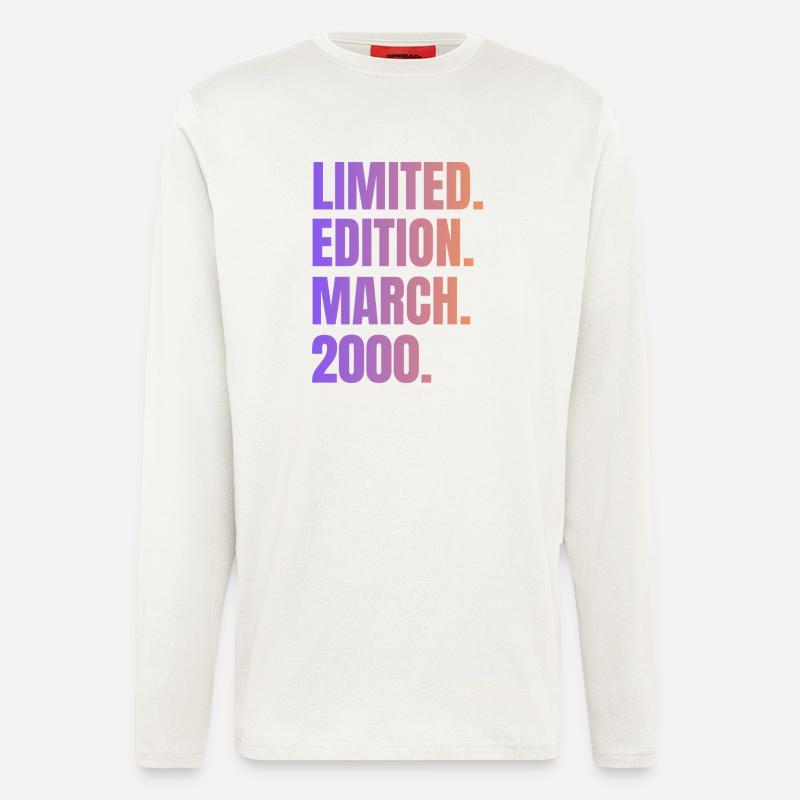 Limitierte Auflage März 2000 - Langarmshirt - made by SPREAD  - OFF WHITE