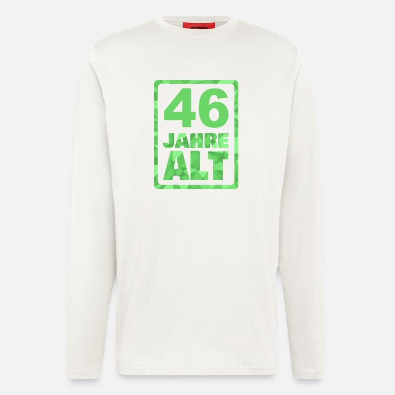 Alter 46 - Langarmshirt - made by SPREAD - OFF WHITE