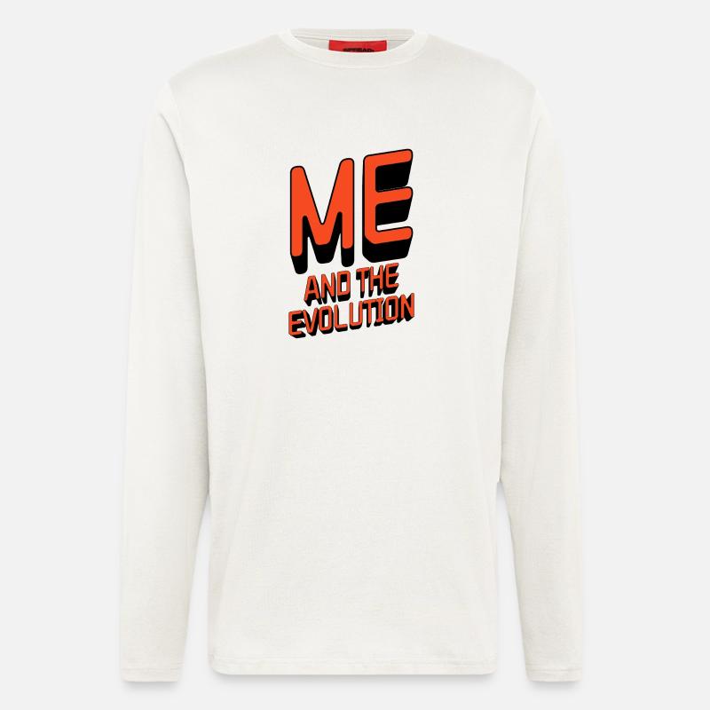 Me and the Evolution - Longsleeve - made by SPREAD - OFF WHITE