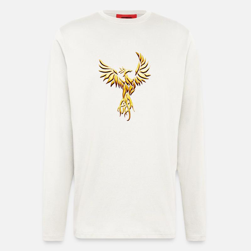 goldphoenix - Longsleeve - made by SPREAD  - OFF WHITE