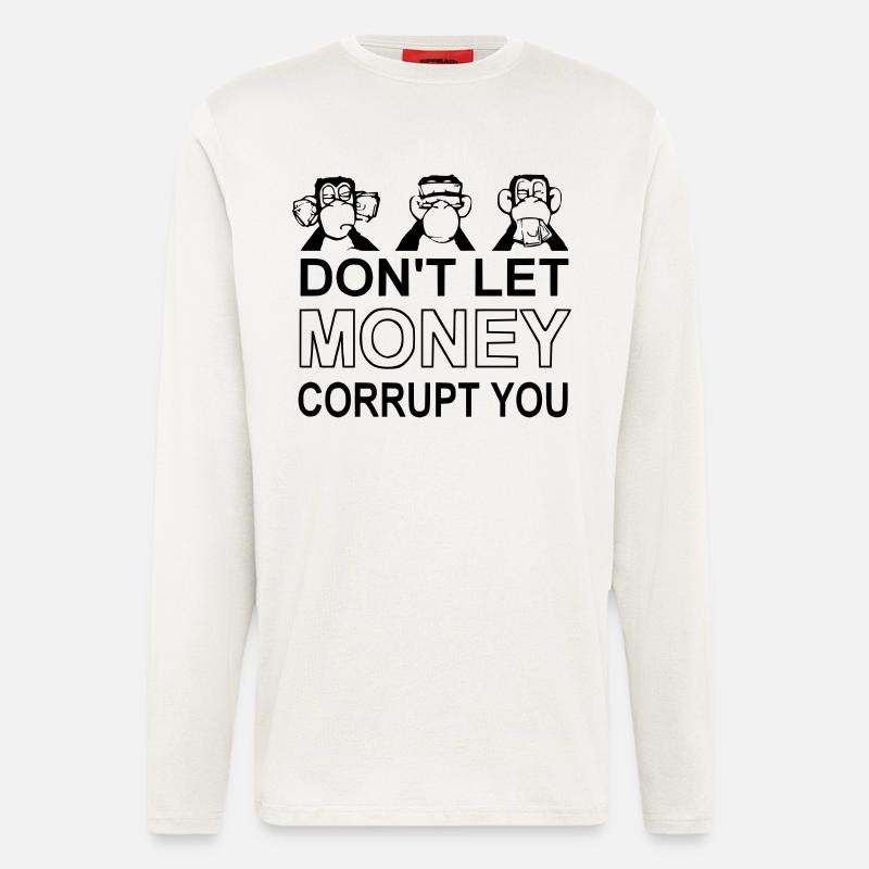 Monkey / Monkey - Longsleeve - made by SPREAD  - OFF WHITE