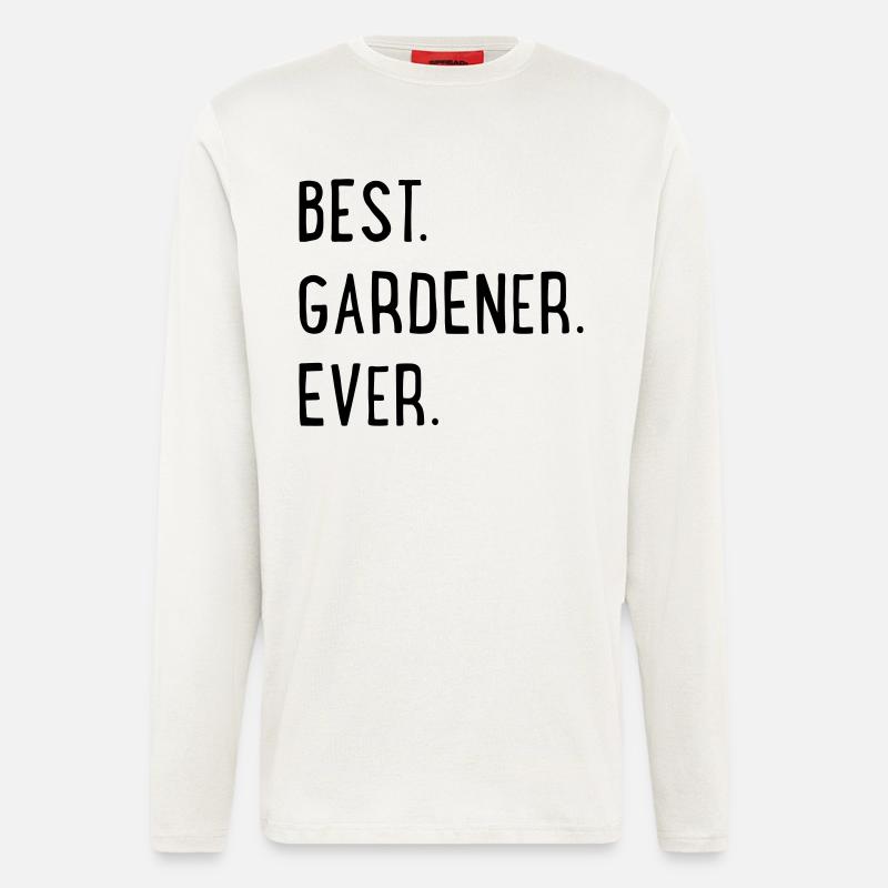Bester Gärtner - Langarmshirt - made by SPREAD  - OFF WHITE