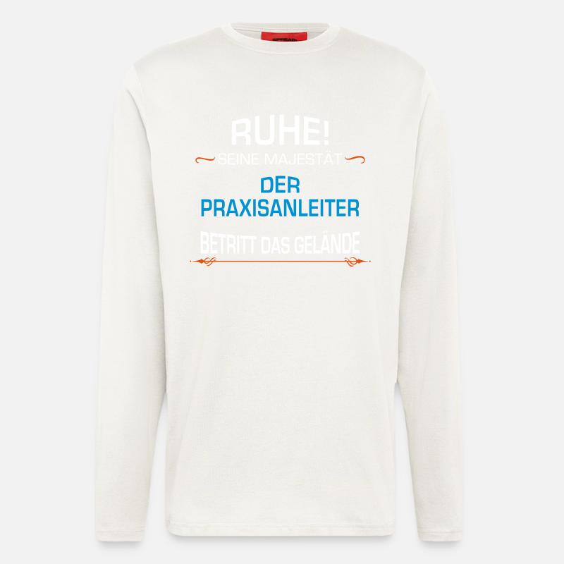 Praxisanleiter Beruf - Langarmshirt - made by SPREAD  - OFF WHITE