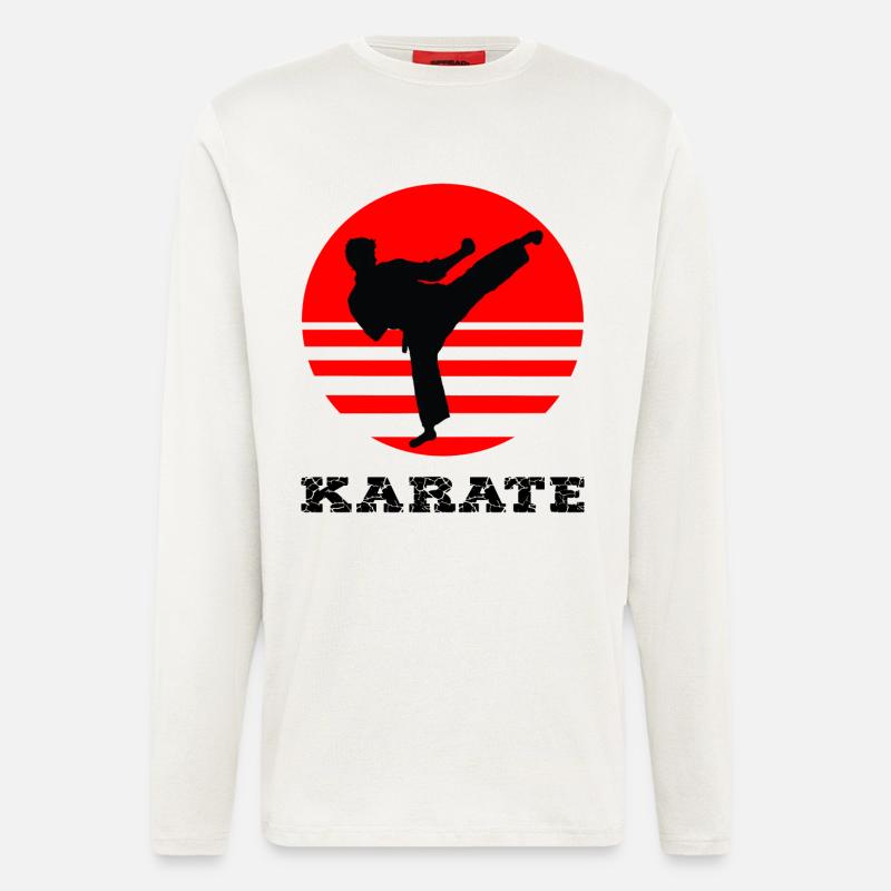 karate - Longsleeve - made by SPREAD  - OFF WHITE