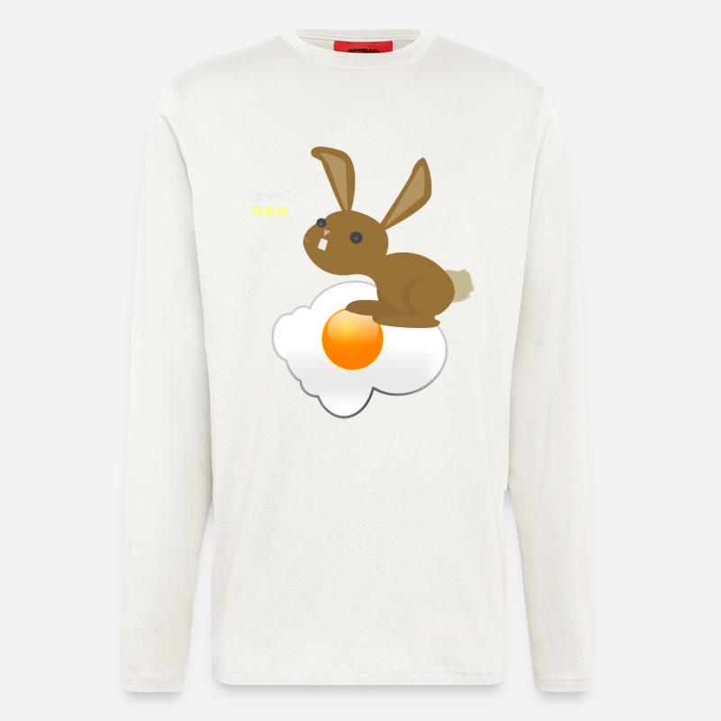 Bunny Easter Egg Egg Egg - Longsleeve - made by SPREAD  - OFF WHITE
