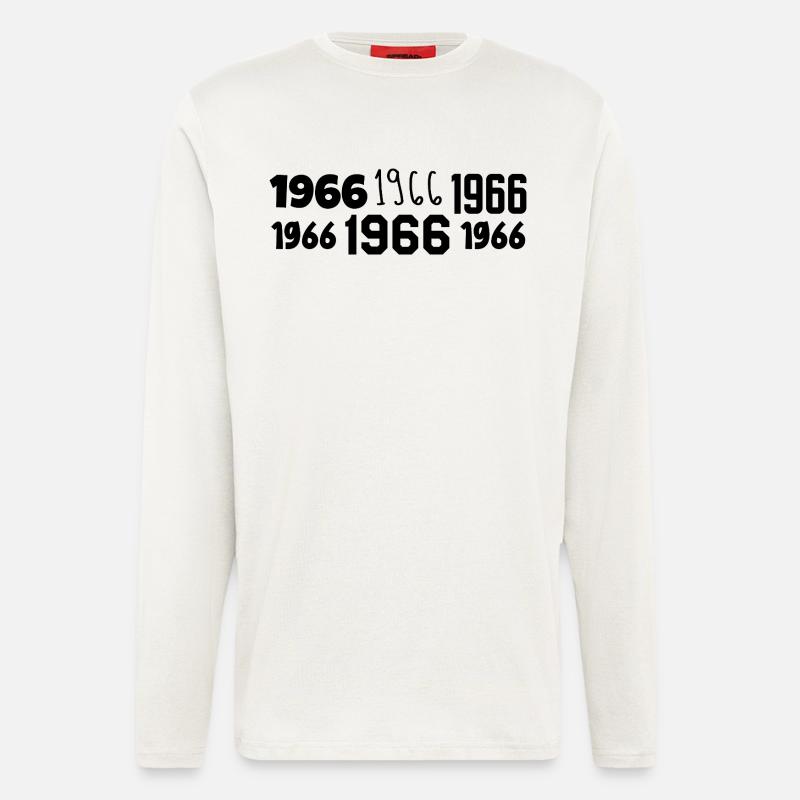 1966 – Großartig seit 1966 - Langarmshirt - made by SPREAD  - OFF WHITE