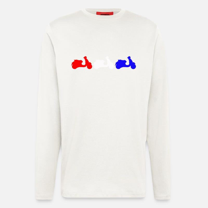 Roller - Langarmshirt - made by SPREAD  - OFF WHITE