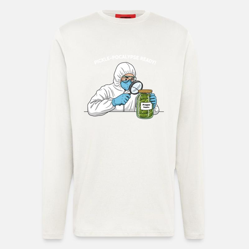 Pickle-pocalypse Ready ! - Langarmshirt - made by SPREAD  - undefined