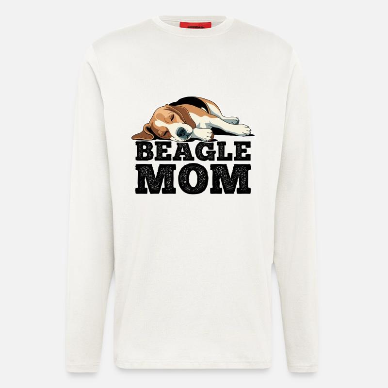 Beagle Mama - Langarmshirt - made by SPREAD  - OFF WHITE
