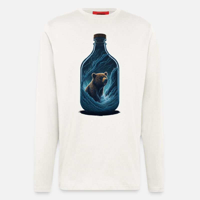 Bear - Longsleeve - made by SPREAD  - OFF WHITE