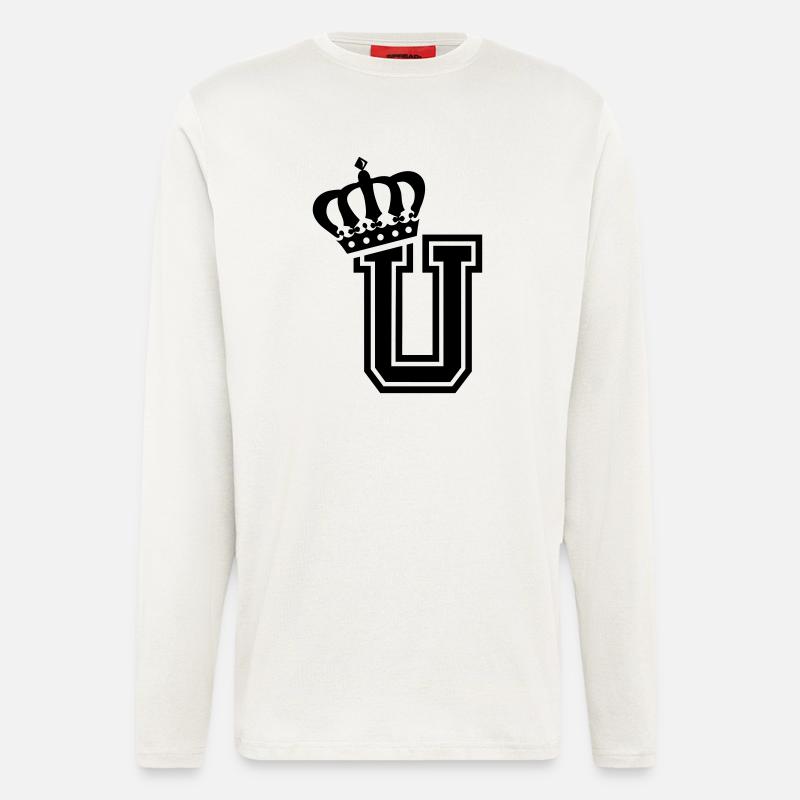 Buchstabe U - Langarmshirt - made by SPREAD - OFF WHITE