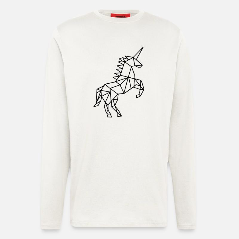 Unicorn - Langarmshirt - made by SPREAD  - OFF WHITE