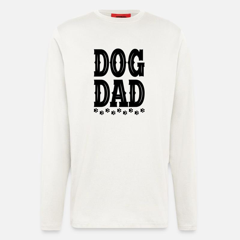Vater Hund - Langarmshirt - made by SPREAD  - OFF WHITE
