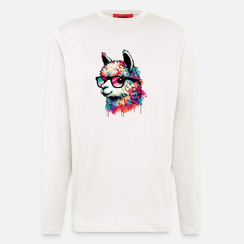 Alpaca - Longsleeve - made by SPREAD  - OFF WHITE