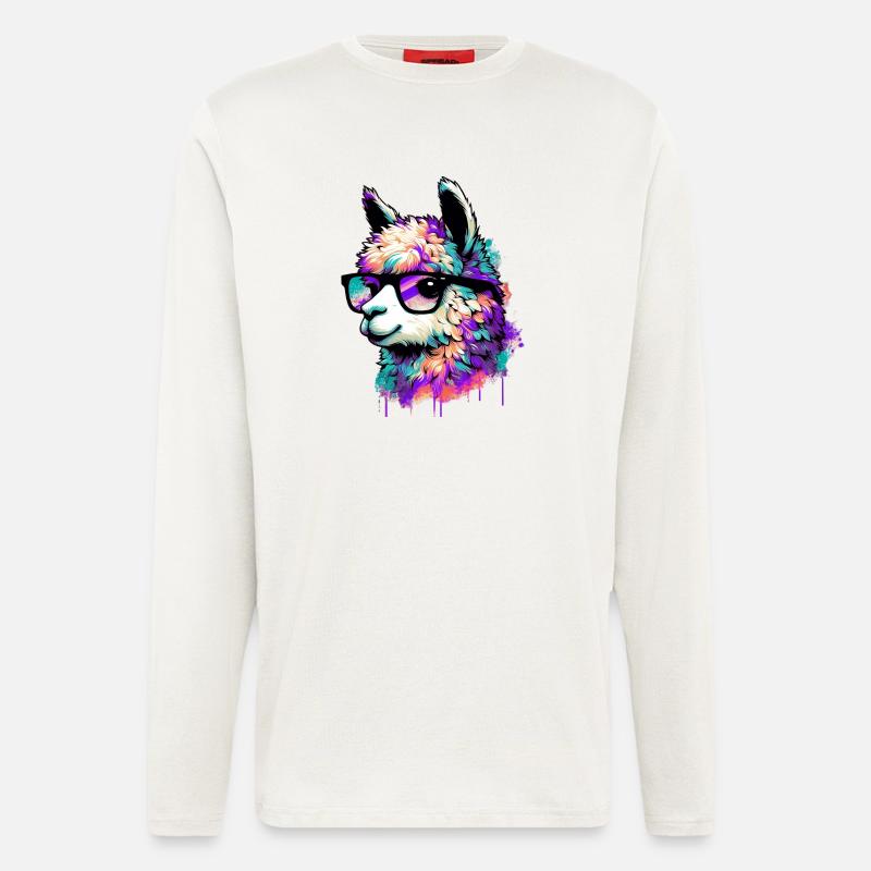 Alpaca - Longsleeve - made by SPREAD  - OFF WHITE