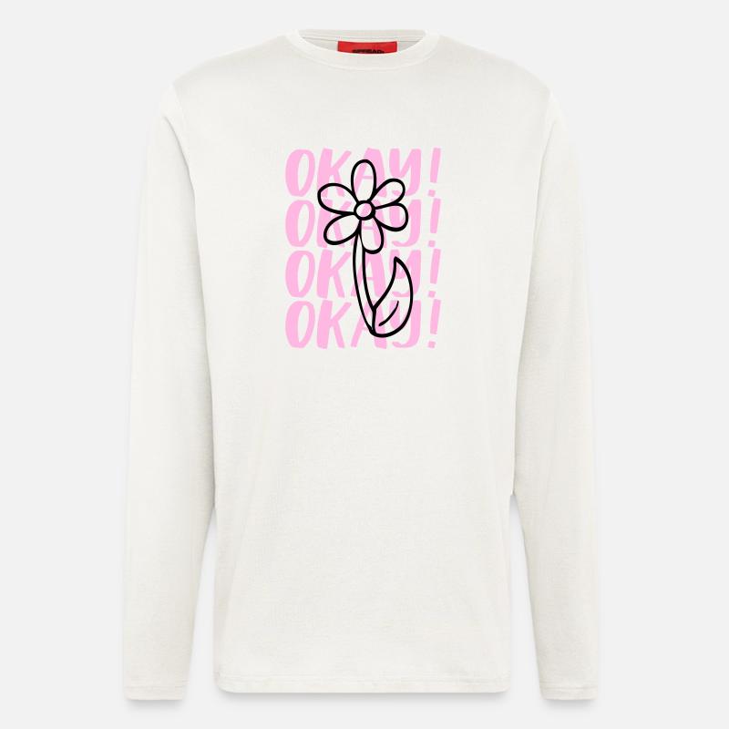 Statement Design - Longsleeve - made by SPREAD  - OFF WHITE
